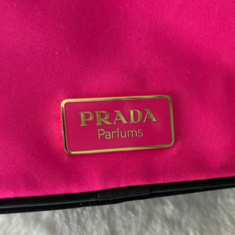 Prada Pink Cosmetic Bag with Structured Design - Picture 9 of 9